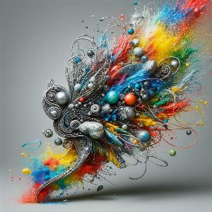 colorful abstract art with circles (18)